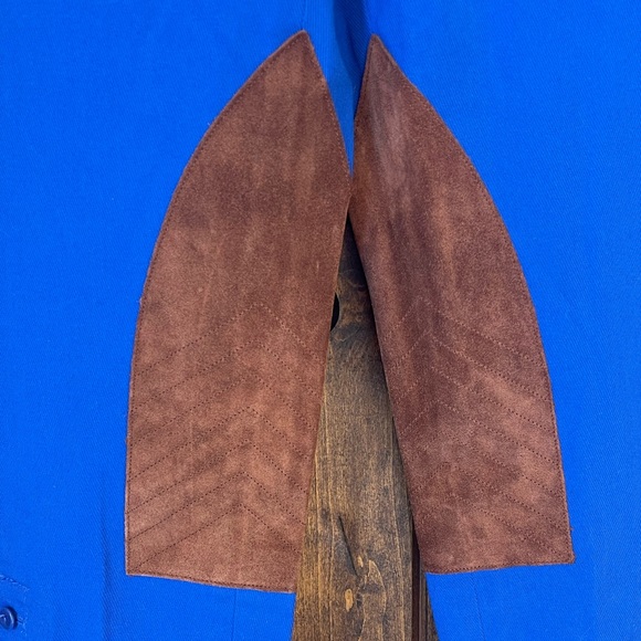 RALPH LAUREN Cobalt Blue High End Jodhpurs Riding Pants Soft Suede 10 Nice NEW!! - Picture 6 of 12